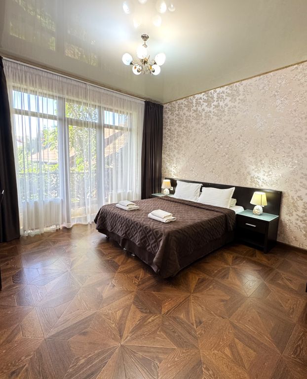 Парадейсон — Двухместный номер с 1 кроватью Deluxe с общей террасой с доп местом (1 Этаж)