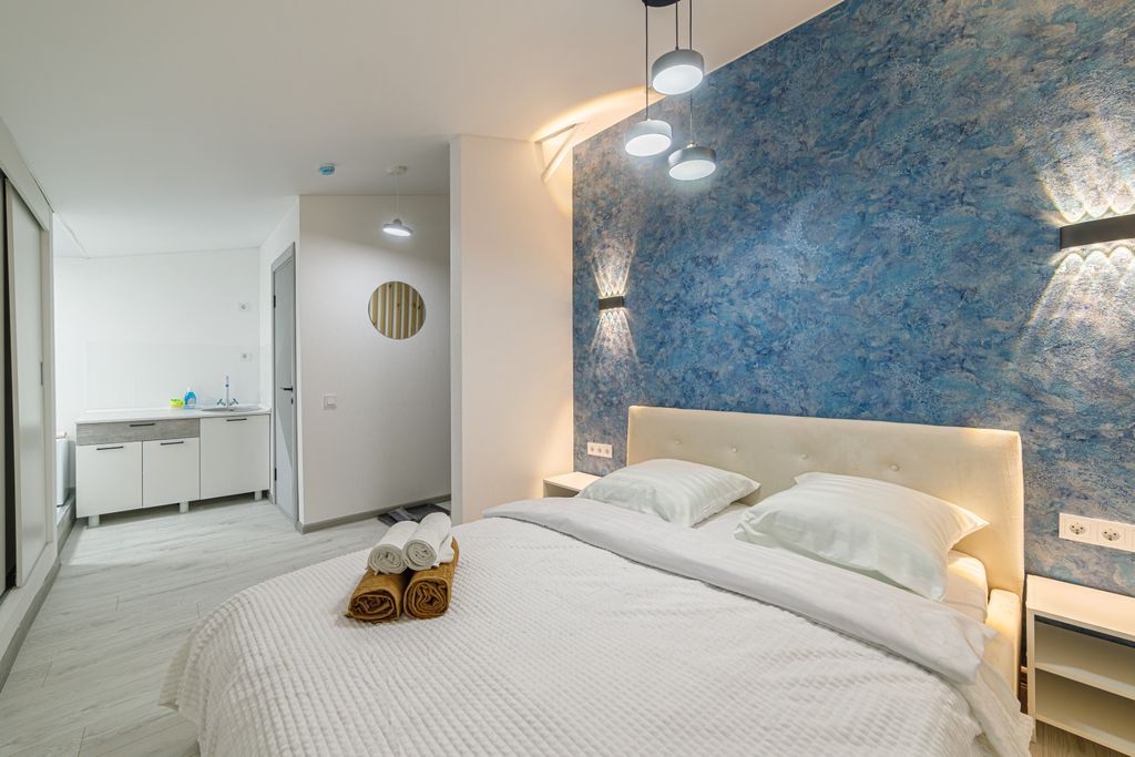 Флагман — Двухместный номер с 1 кроватью Улучшенный номер с большой кроватью