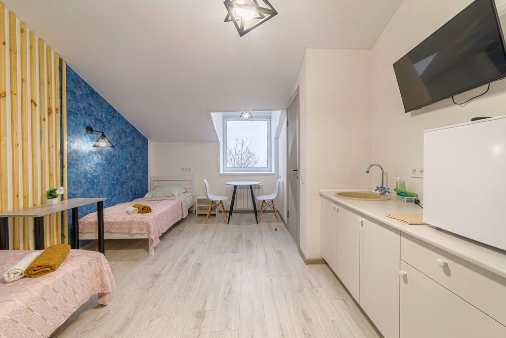 Флагман — Двухместный номер с 2 отдельными кроватями Комфортный номер с 2 отдельными кроватями