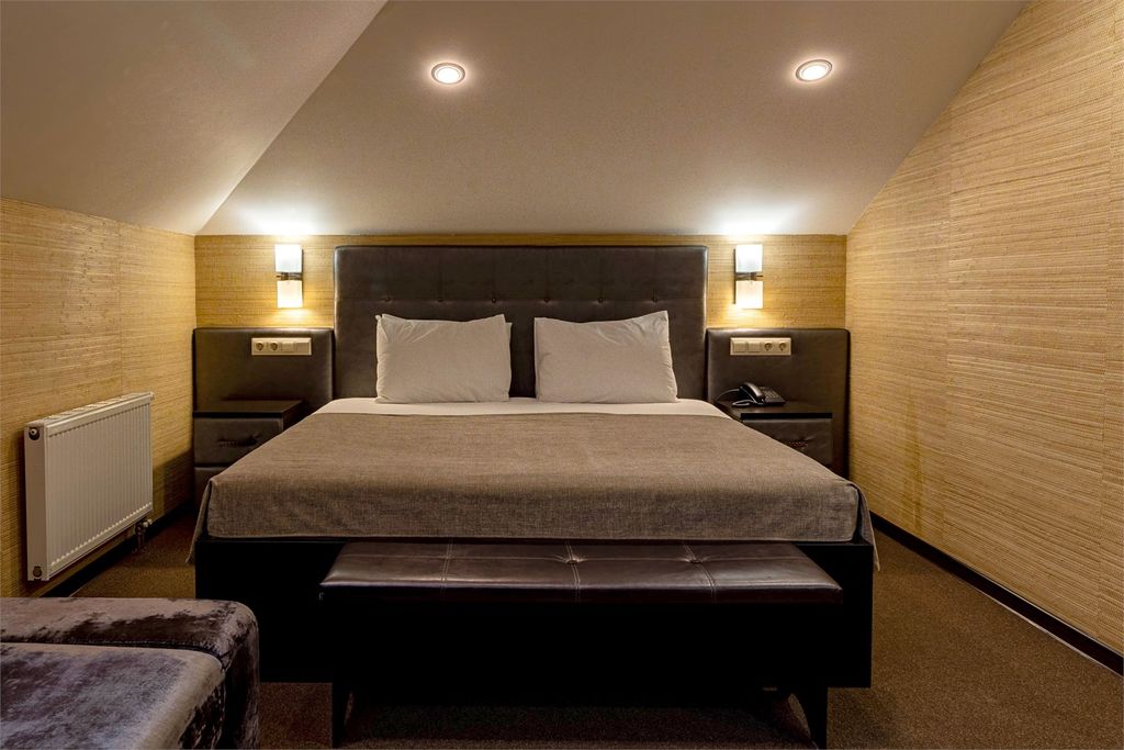 ТатарИнн — Двухместный номер с 1 кроватью Студия на мансардном этаже