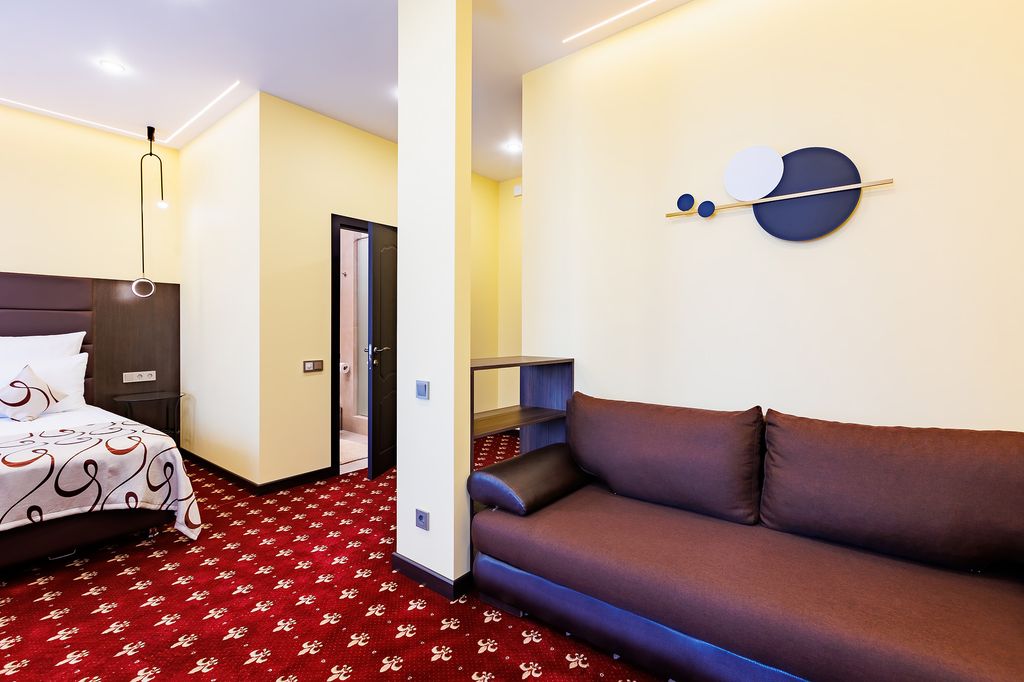 Женави Клуб — Двухместный номер с 2 отдельными кроватями люкс с видом на город