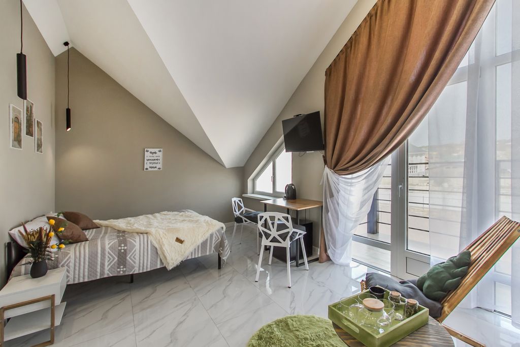 Папоротник — Двухместный номер с 1 кроватью люкс