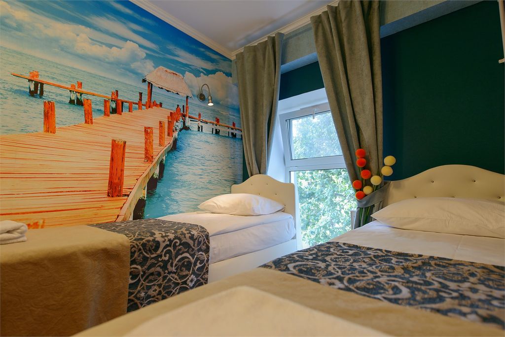 Арт Авеню — Двухместный номер с 2 отдельными кроватями или одной двуспальной Стандарт