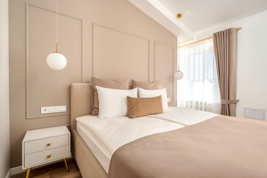 Астерия — Четырёхместный номер двухкомнатый Люкс на верхнем этаже отеля