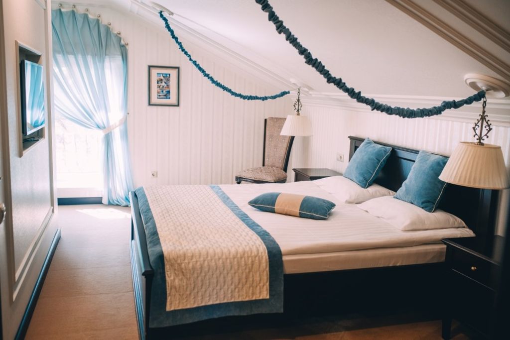 Усадьба — Двухместный номер с 1 кроватью люкс мансардный