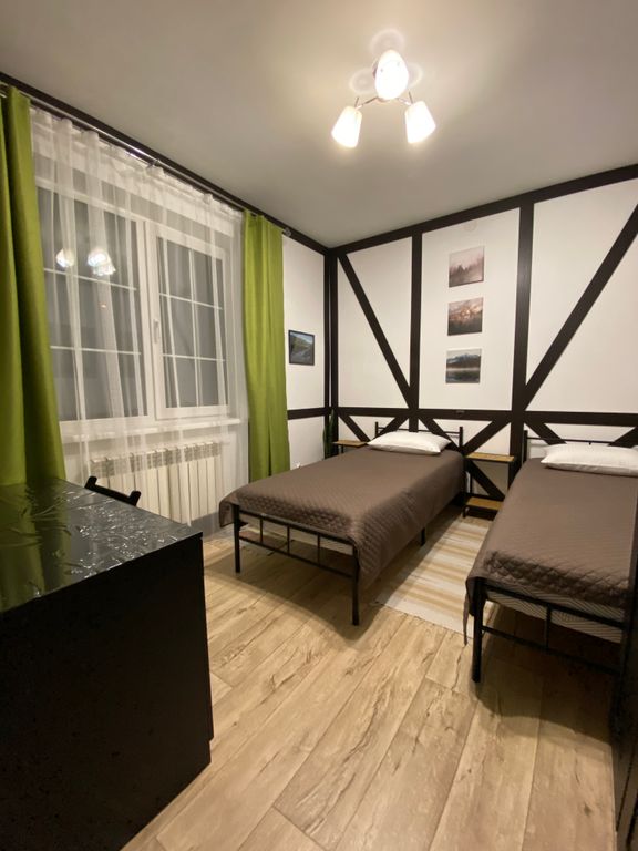 Гестехаус — Двухместный номер с 2 отдельными кроватями стандарт с видом на горы