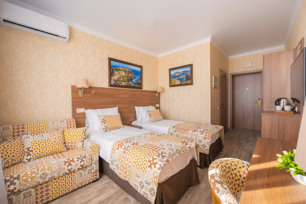 Капкана Бей-Плаза — Двухместный номер с 2 отдельными кроватями стандарт без балкона