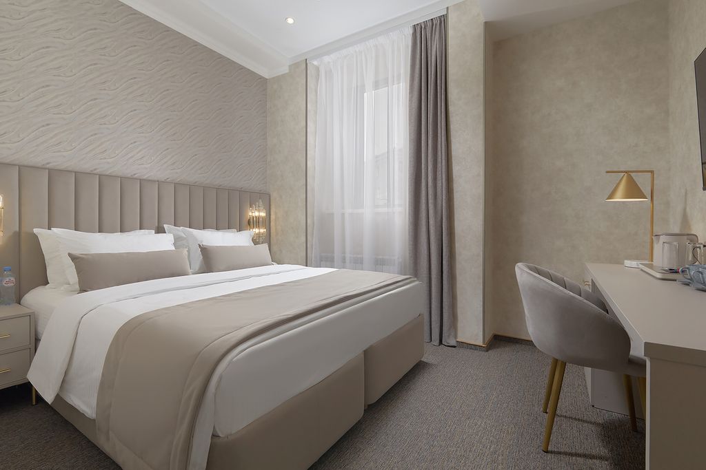 Гранат Сити — Двухместный номер с 2 отдельными кроватями Комфорт