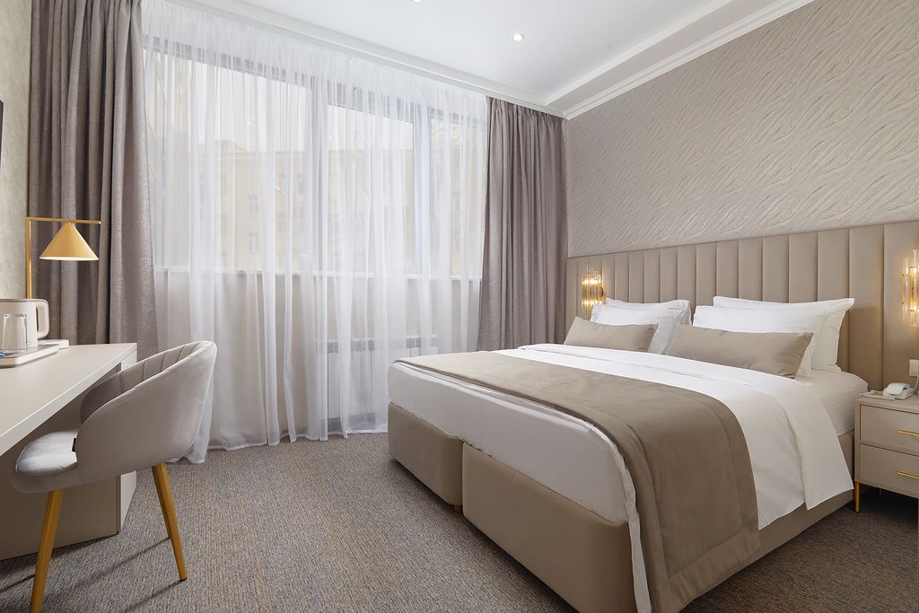 Гранат Сити — Двухместный номер с 2 отдельными кроватями Бизнес