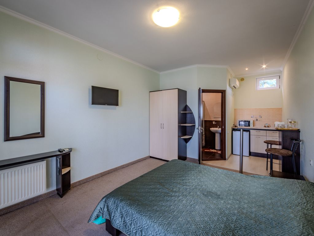 Шале у Моря — Двухместный номер с 1 кроватью и террасой