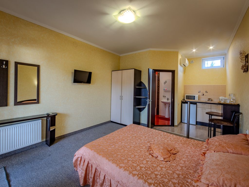 Шале у Моря — Двухместный номер с 1 кроватью стандарт с видом на море