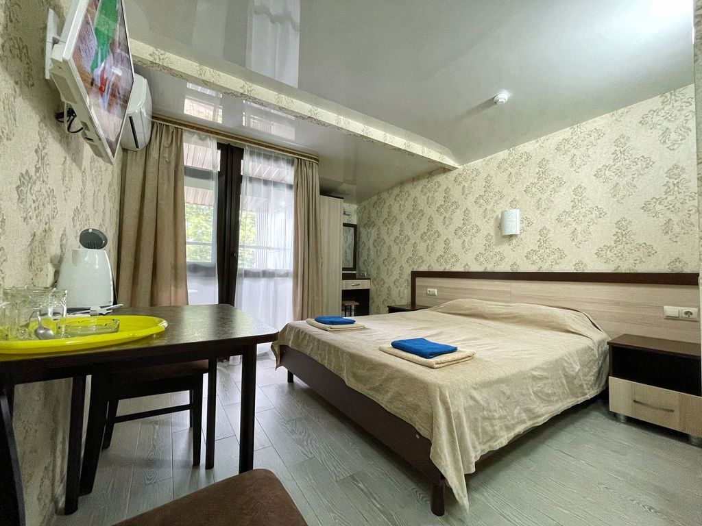 OstrovOk — Двухместный номер с 1 кроватью стандарт с видом на море