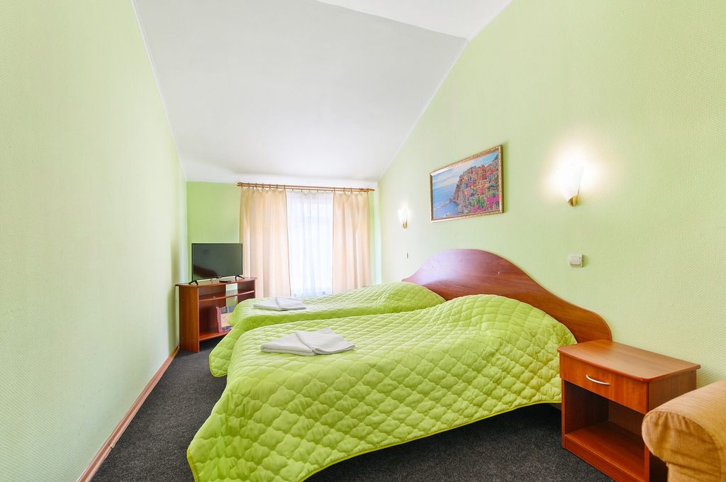 Балтхаус — Двухместный номер с 2 отдельными кроватями Двухместный номер с раздельными кроватями