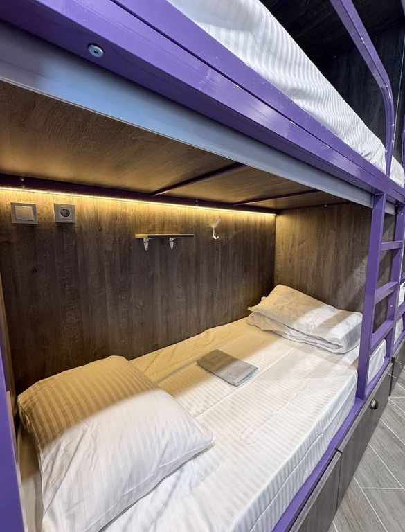 TimeLapse II ВДНХ — Многоместный смешанный номер капсула в общем номере - нижний уровень 2