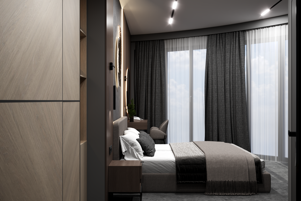 СПА отель Грейс Глобал — Четырёхместный номер супериор без балкона с дополнительным местом