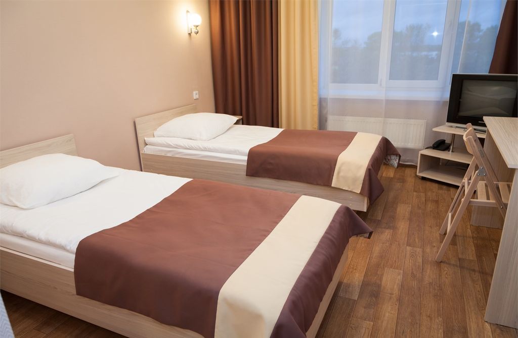 Спасская — Двухместный номер с 2 отдельными кроватями эконом плюс