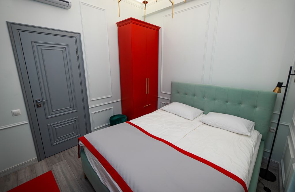 Петровский дворик — Двухместный номер с 1 кроватью красный