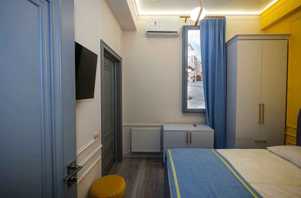 Петровский дворик — Двухместный номер с 1 кроватью Оранжевый