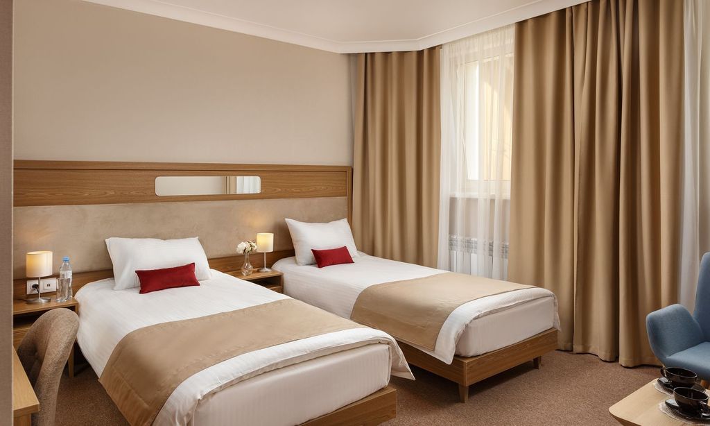 Покровский Посад — Двухместный номер с 2 отдельными кроватями стандарт