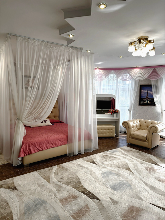 Ерофей — Двухместный номер с 1 кроватью свадебный люкс