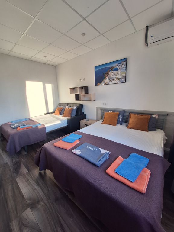 Семейный отдых — Четырёхместный номер стандарт с видом на море