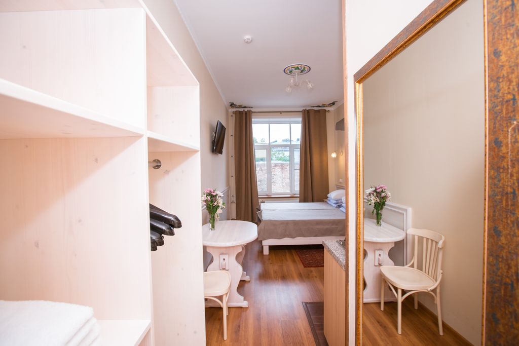 На Римского-Корсакова — Двухместный номер с 2 отдельными кроватями студия с кухней