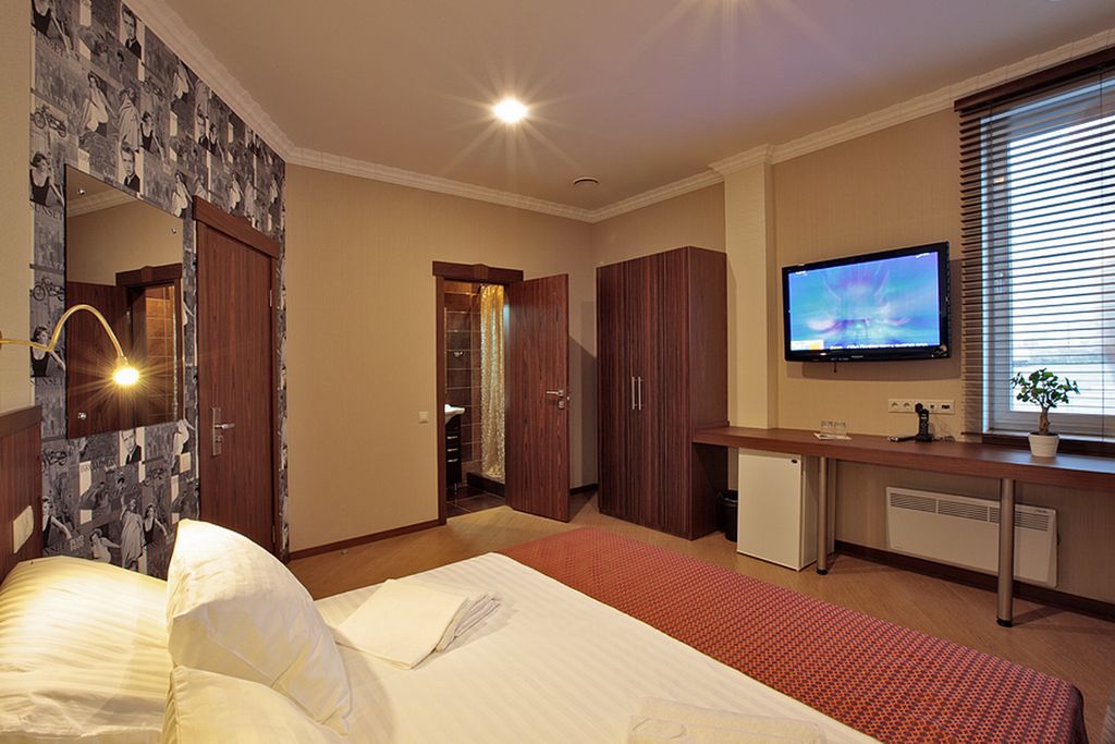 Апельсин в Митино — Двухместный номер с 1 кроватью улучшенный