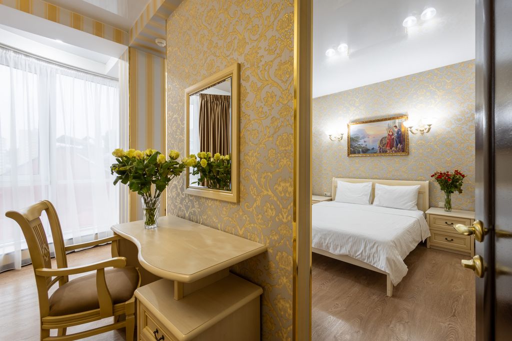 Золотой дом — Двухместный номер с 1 кроватью люкс