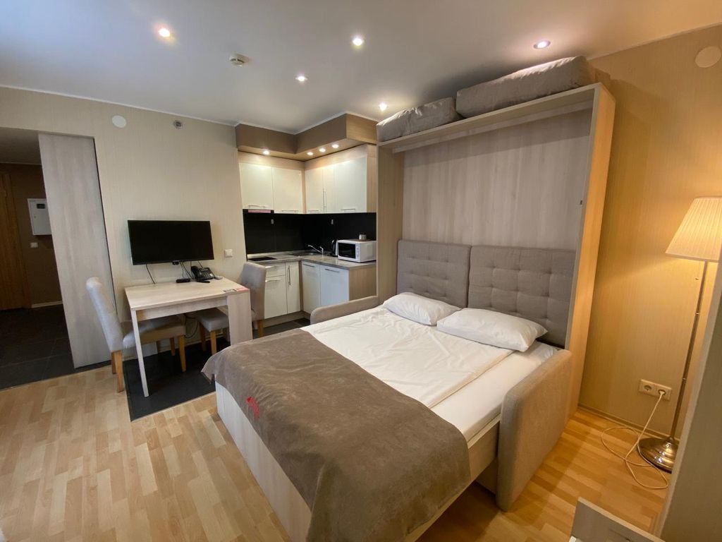 Вертикаль Фрунзенская — Двухместный номер с 1 кроватью студия в апарт-отеле 3 звезды в центре