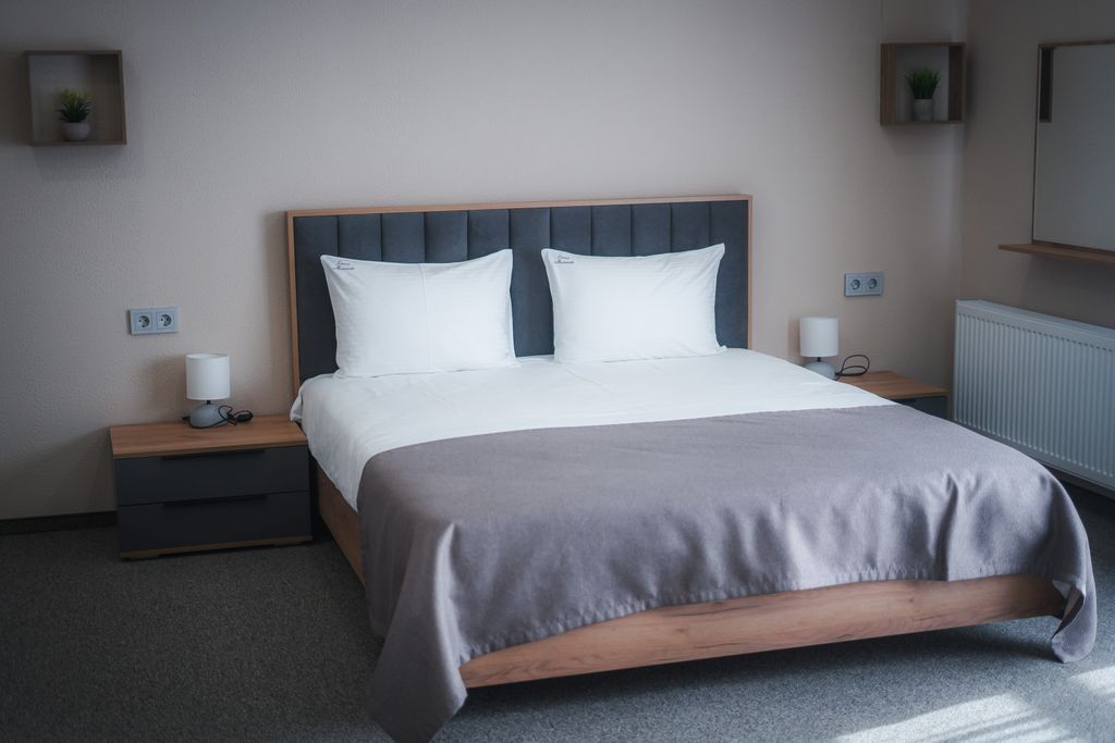 Мельница — Четырёхместный номер улучшенный с видом на горы