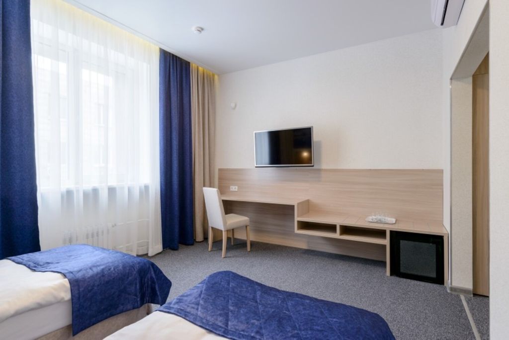 Атерра — Двухместный номер с 2 отдельными кроватями бизнес