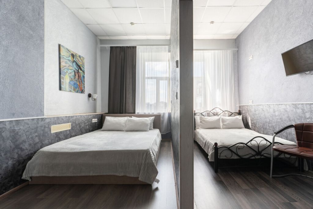 Апельсин у Красной площади — Четырёхместный номер двухкомнатный полулюкс