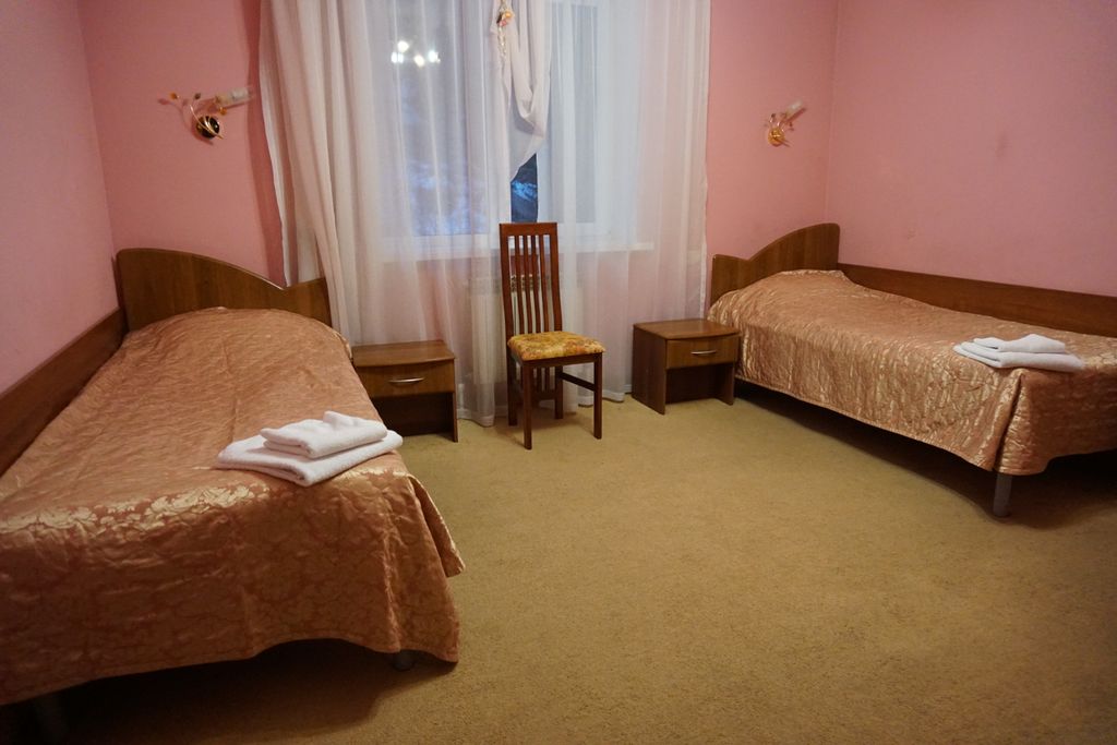 Снежинка — Двухместный номер с 2 отдельными кроватями улучшенный