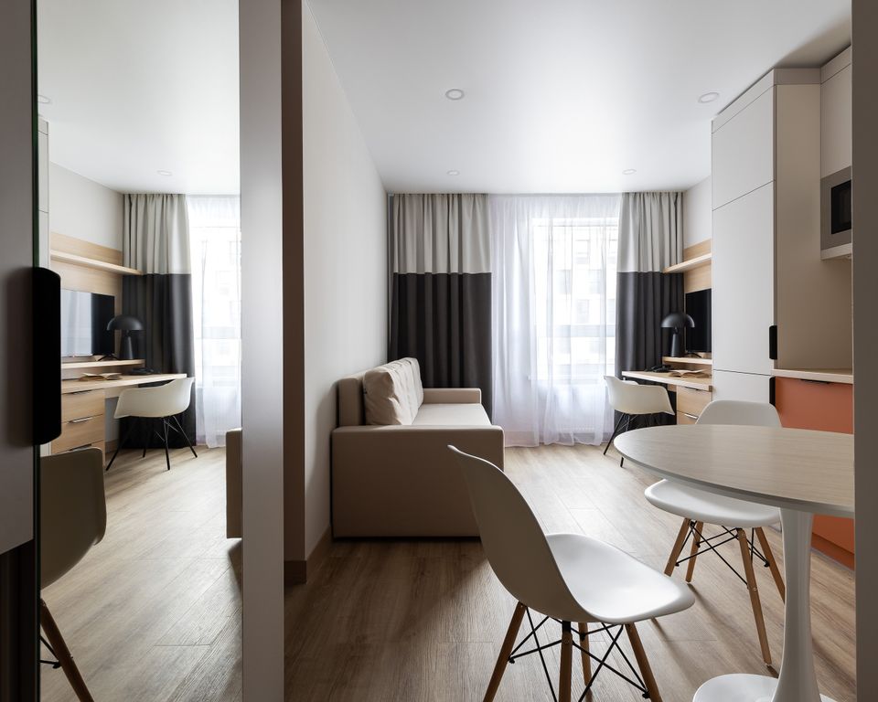 АпартПейдж на Балтийской — Семейный номер однокомнатный апартамент