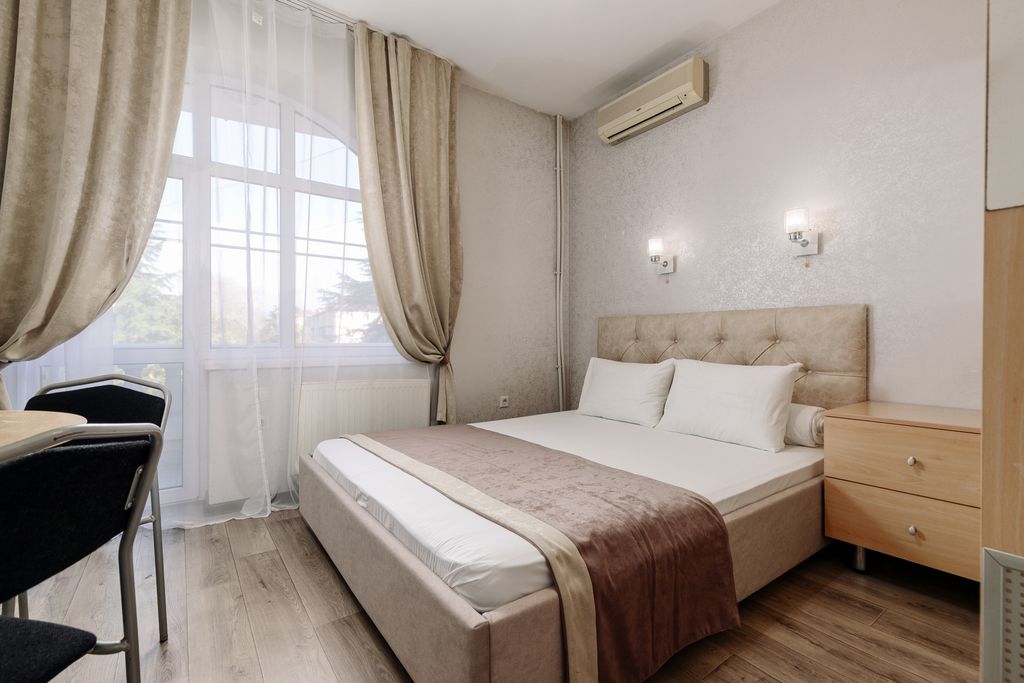 Новое Время — Двухместный номер с 1 кроватью с балконом