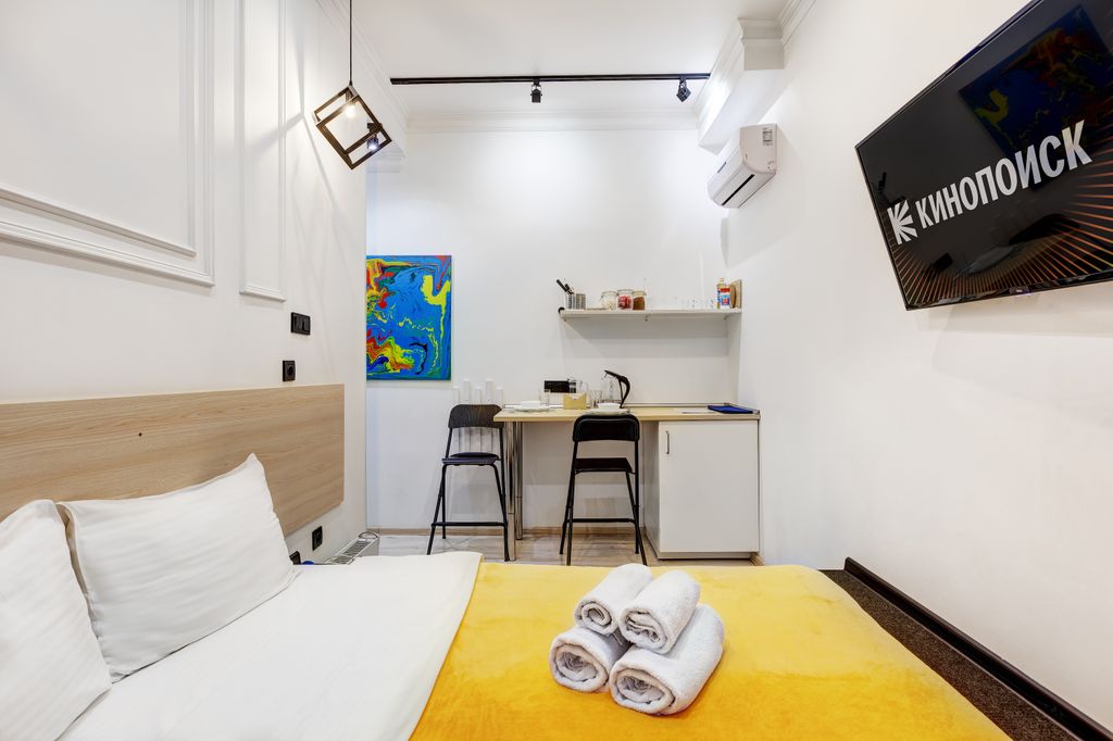 Axis.Moscow Island — Двухместный номер с 1 кроватью Фан