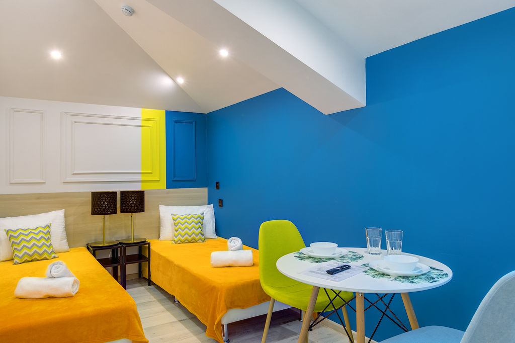 Axis.Moscow Island — Двухместный номер с 2 отдельными кроватями Twin or Double