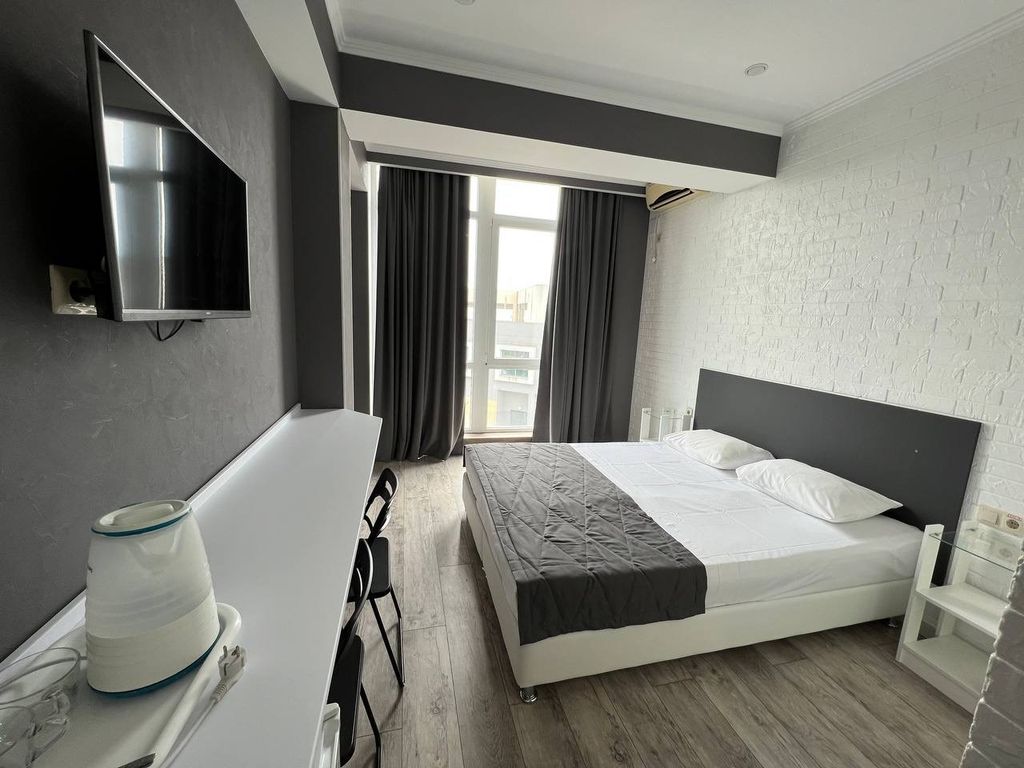 Палуба — Двухместный номер с 2 отдельными кроватями  с 2 кроватями или 1 двуспальной и панорамным окном