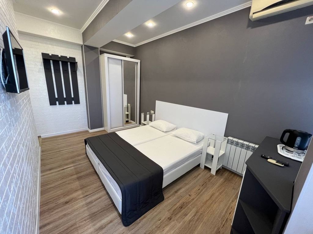 Палуба — Двухместный номер с 2 отдельными кроватями  и балконом