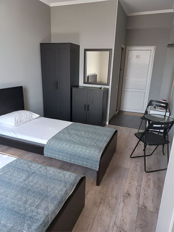 Палуба — Двухместный номер с 2 отдельными кроватями  и панорамным окном