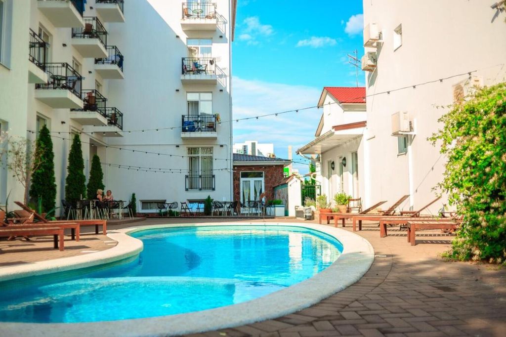 Голубая Лагуна — Двухместный номер с 2 отдельными кроватями улучшенный стандарт с раздельными кроватями