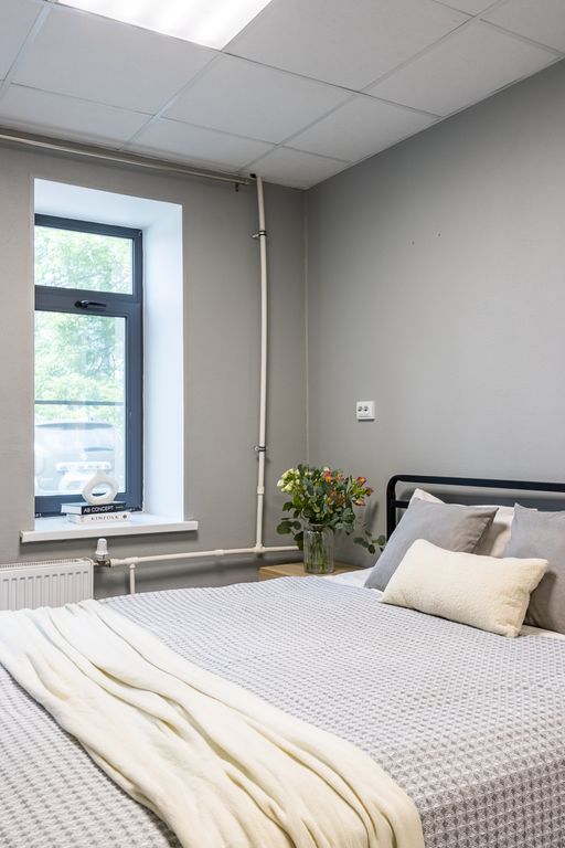 Номера на Балтийской — Двухместный номер с 2 отдельными кроватями Cтандарт с общей ванной комнатой