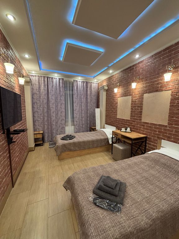 Альбион — Двухместный номер с 2 отдельными кроватями без дополнительного места