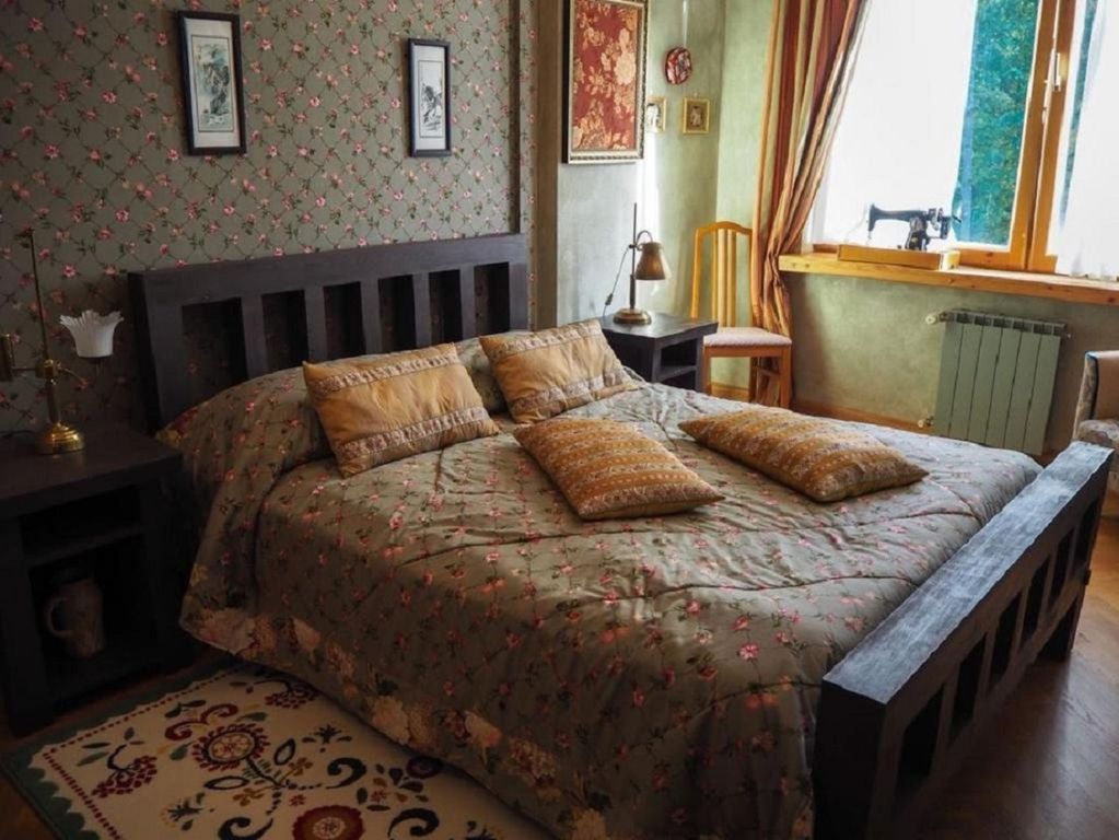 Art-Hotel Chalet Apartments — Двухместный номер с 1 кроватью Полулюкс с камином и балконом