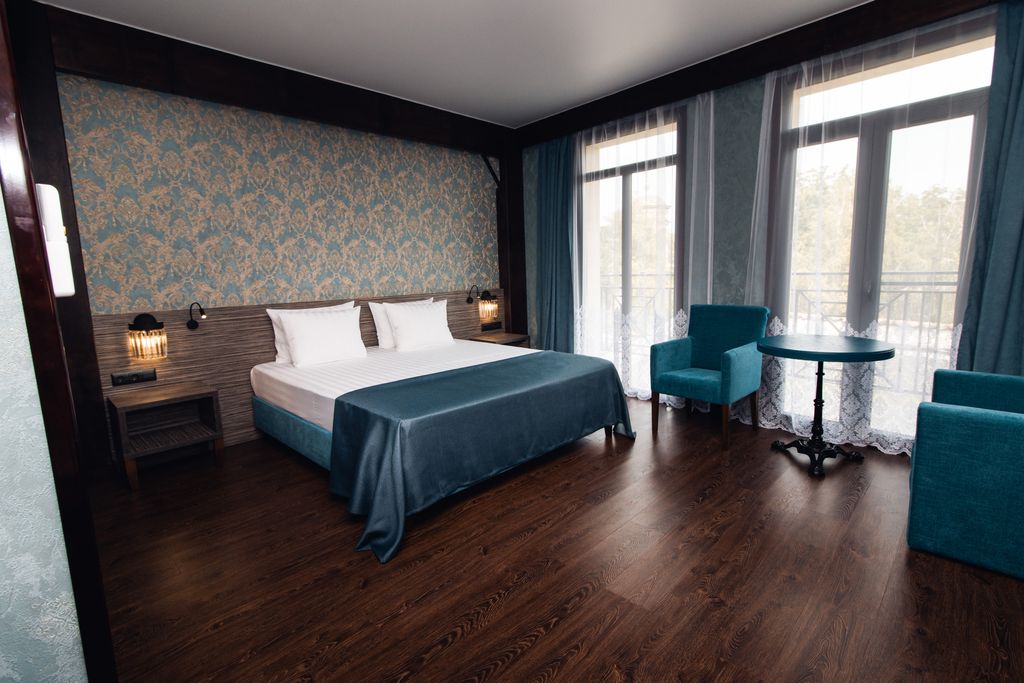 Графская Пристань — Двухместный номер с 1 кроватью стандарт с видом на море