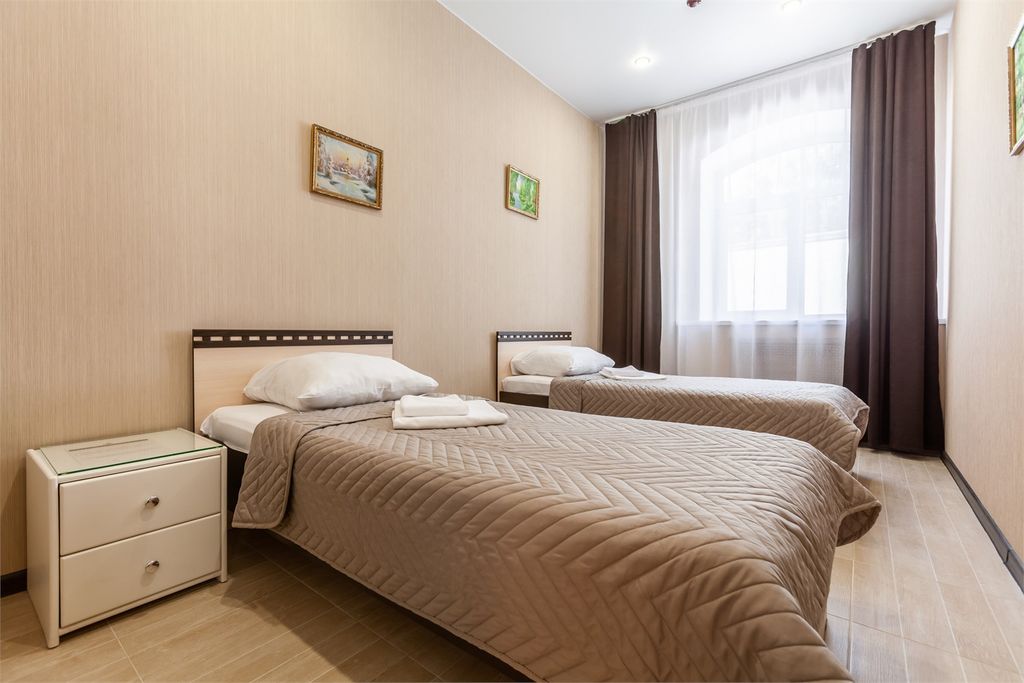 Мирталь — Двухместный номер с 2 отдельными кроватями полулюкс с кухней