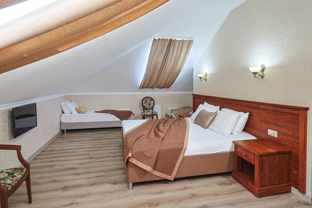 Вилла Жасмин — Четырёхместный номер К2 Стандарт семейный