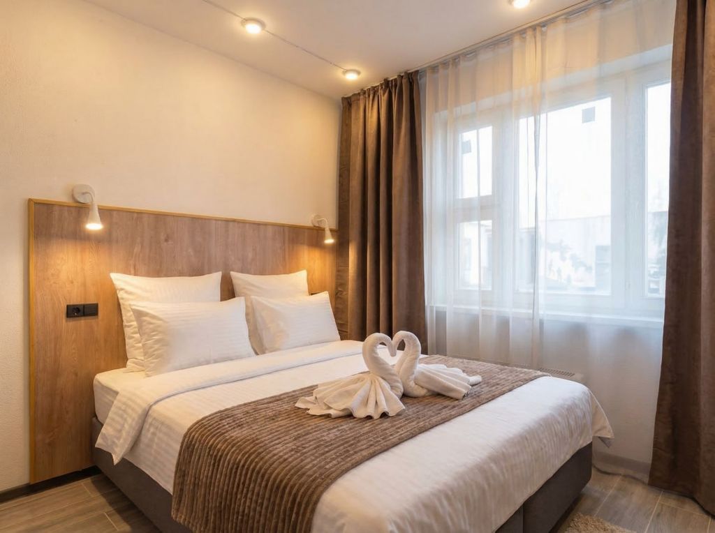 Bun-in Alley — Двухместный номер с 2 отдельными кроватями Комфорт+ | Гарантия качества | 1 широкая кровать