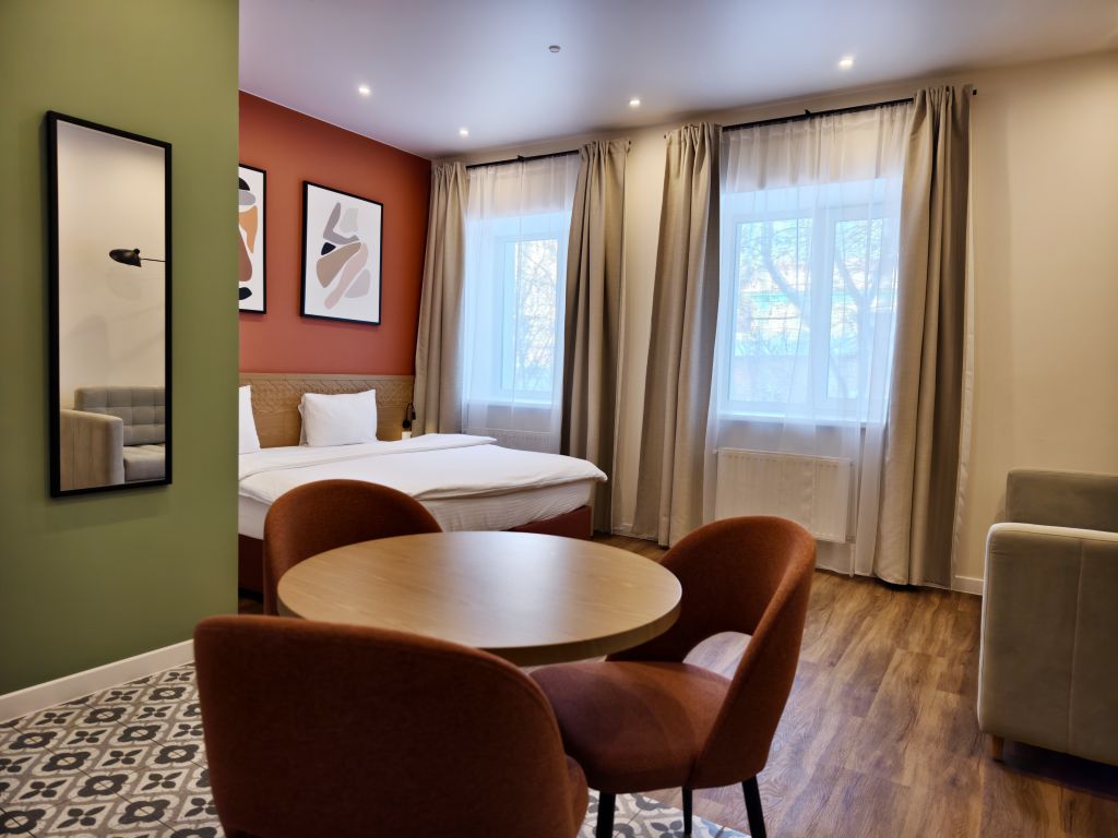 Татарская слобода — Двухместный номер с 1 кроватью Студия с кухней