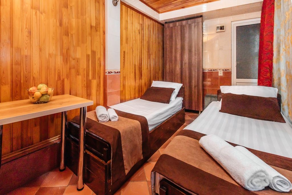 У Оксаны — Двухместный номер с 2 отдельными кроватями стандарт